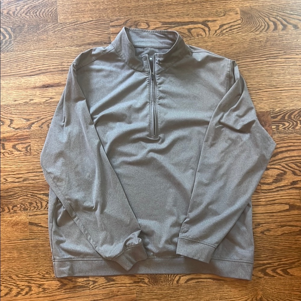Walter Hagen Men's Gray Quarter-Zip Sweater | size XL